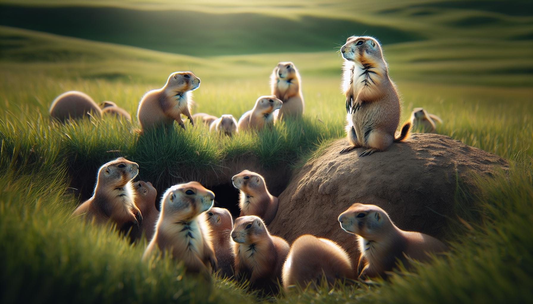 Social Structure and Behavior of Prairie Dogs