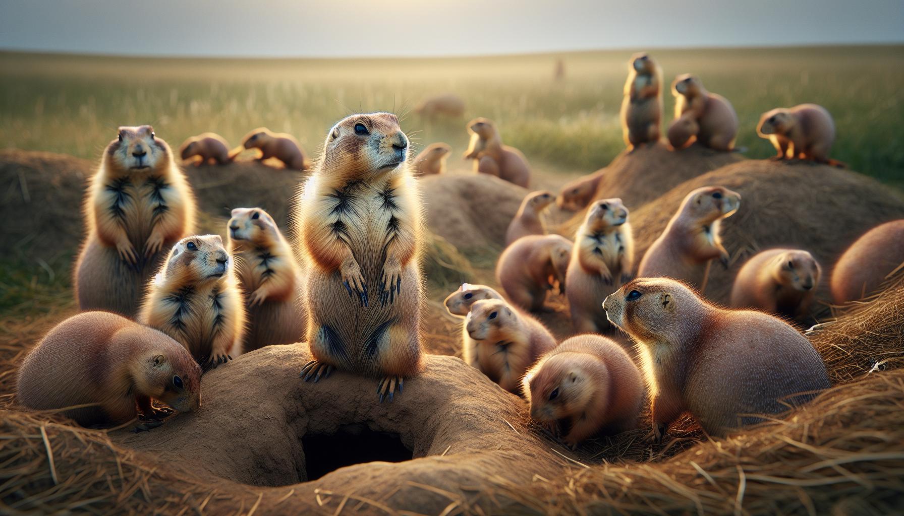 The Social Structure of Prairie Dog Colonies