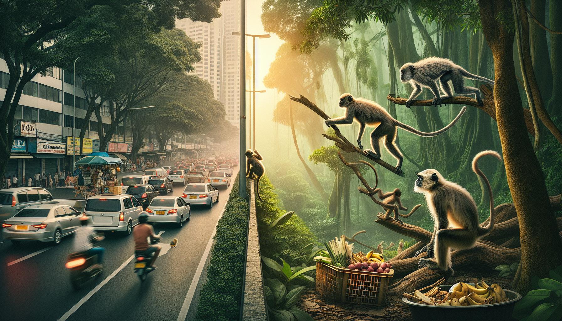 Speed Characteristics of Urban vs. Wild Monkeys