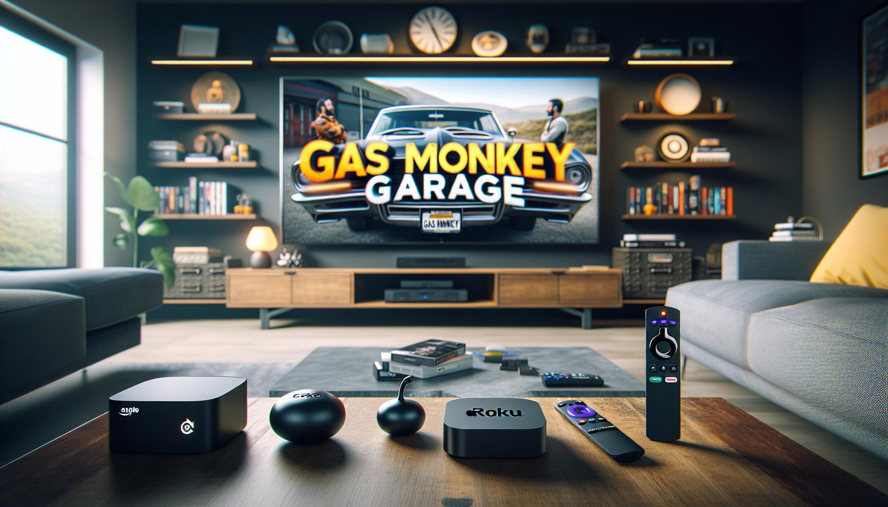 Streaming Devices: Access Gas Monkey Garage Anywhere