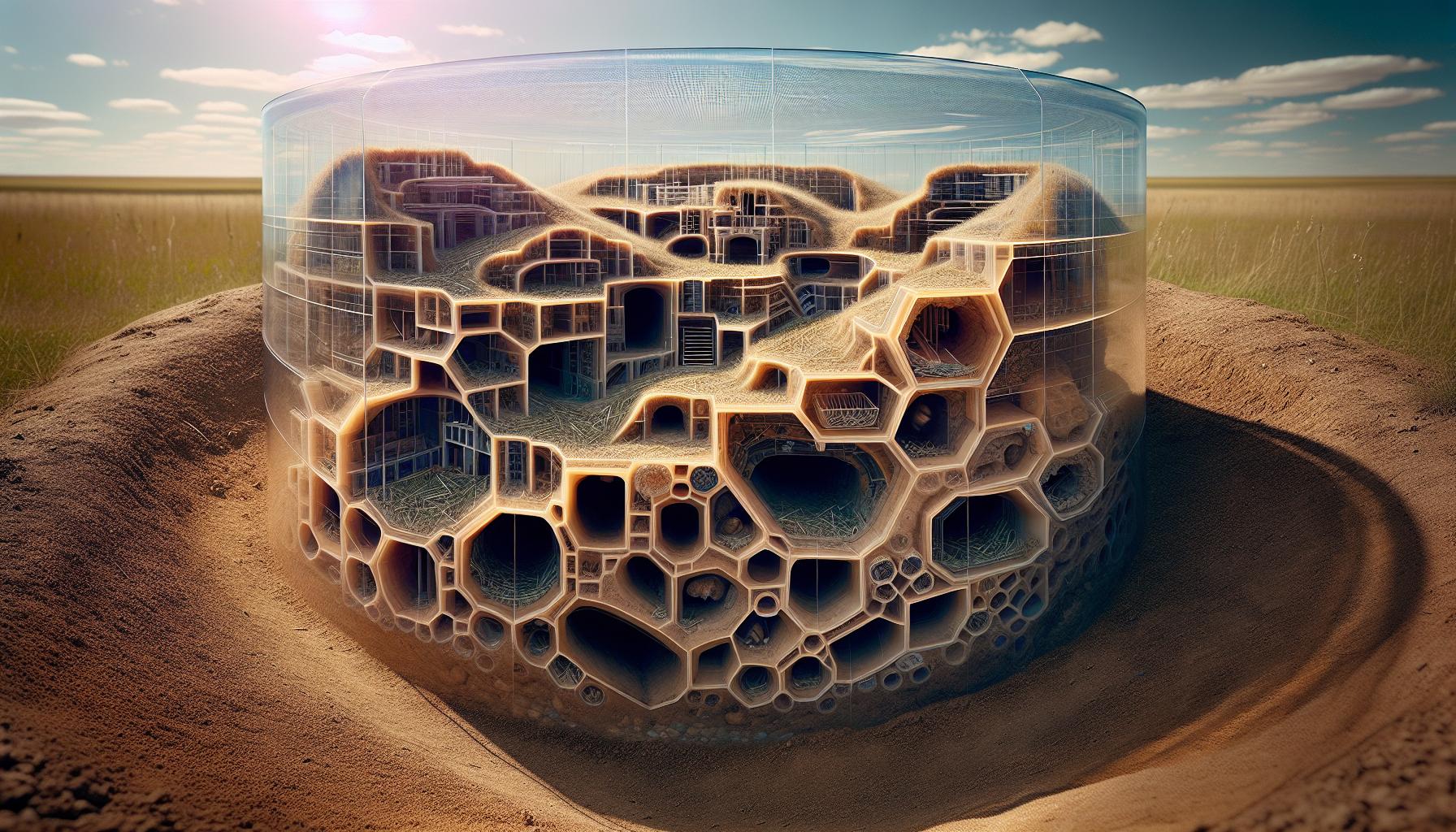The Structure of a Prairie Dog Burrow