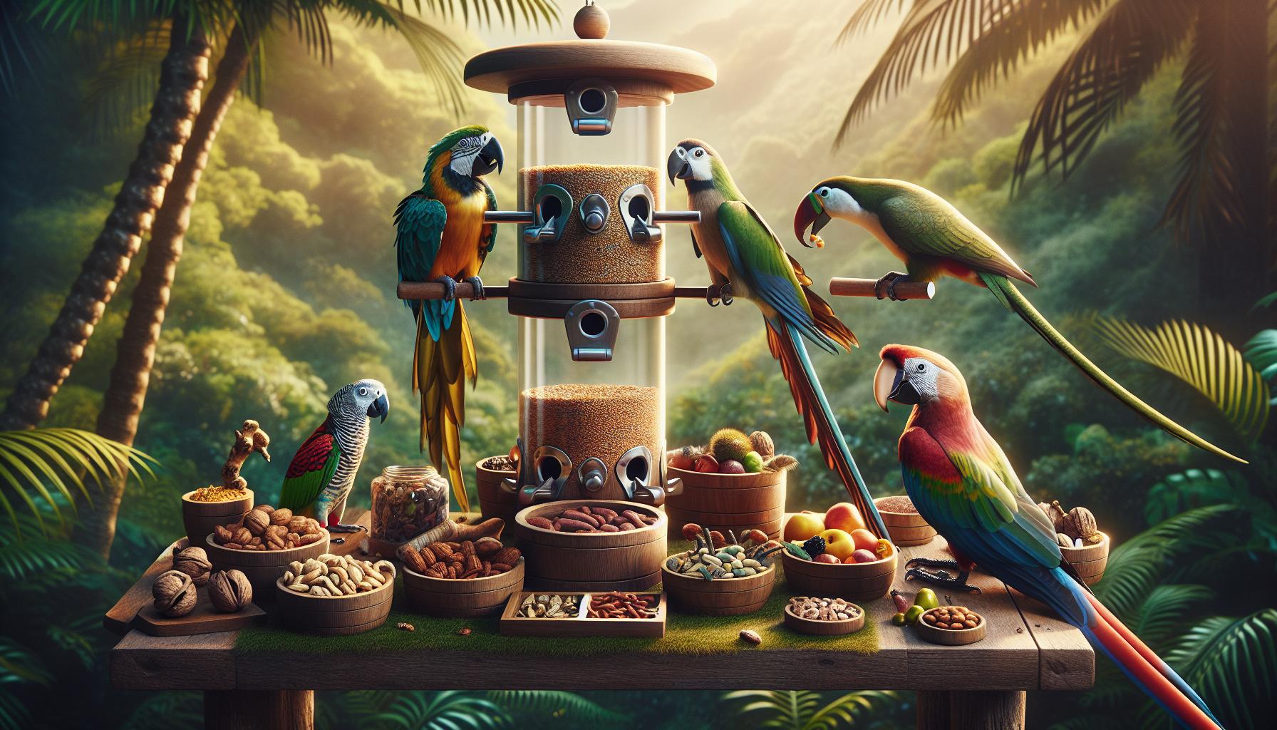 Tasty Treats: Feeding Exotic Birds and Their Needs