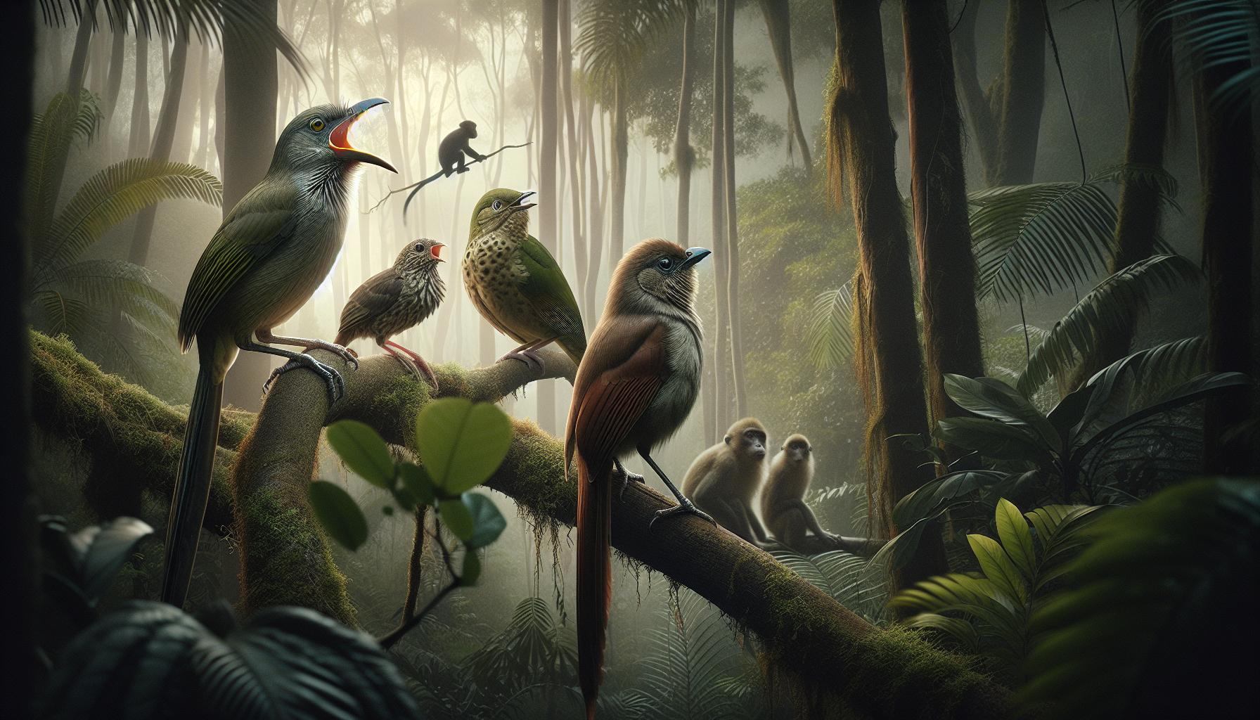 Top Bird Species That Mimic Monkey Calls