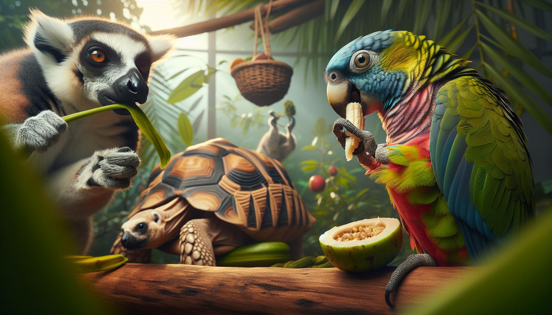 Top Feeding Habits of Popular Exotic Species