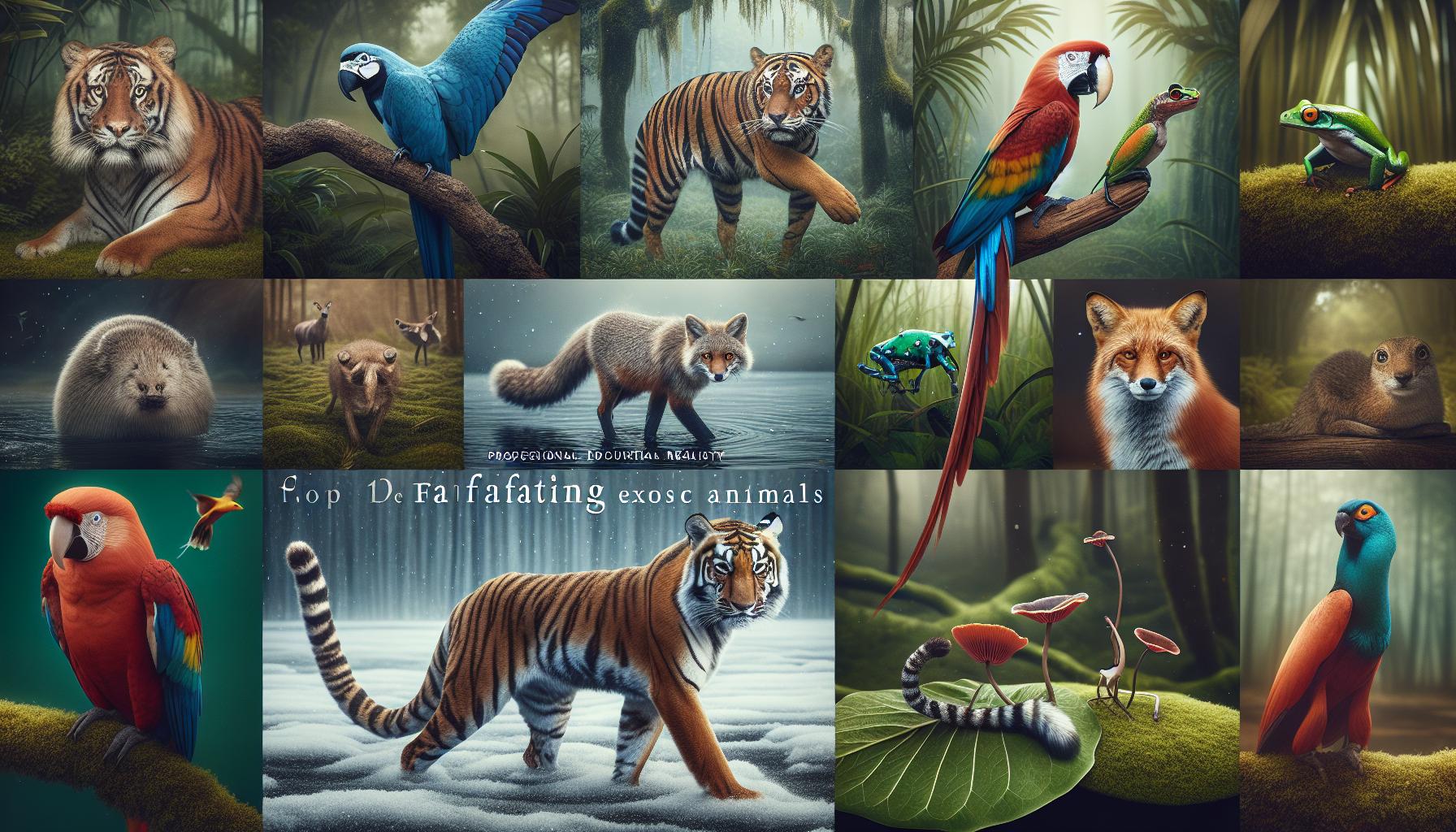 Top 10 Most Fascinating Exotic Animals Revealed