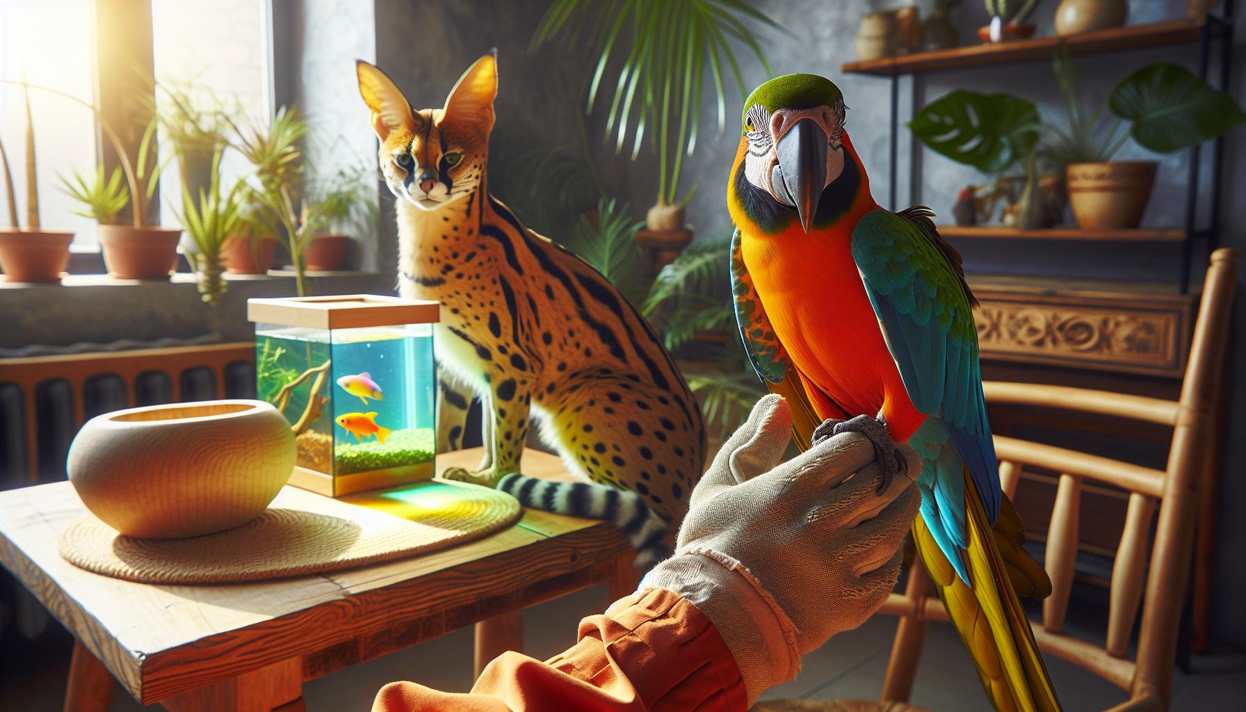 Top Popular Exotic Animals Legally Allowed
