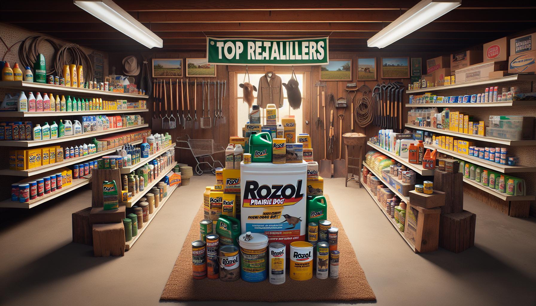 Top Retailers for Rozol Prairie Dog Bait
