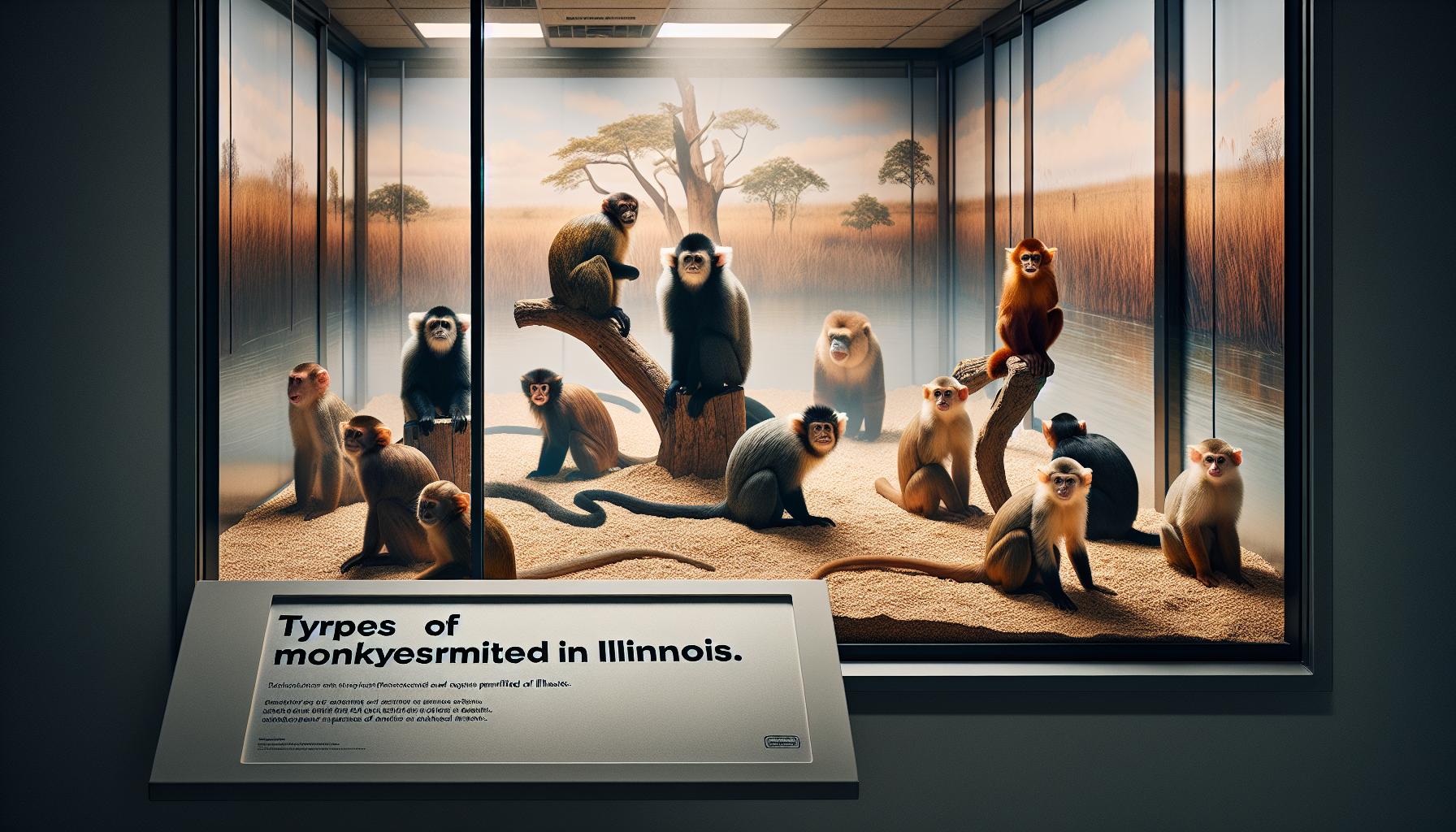 Types of Monkeys Permitted in Illinois