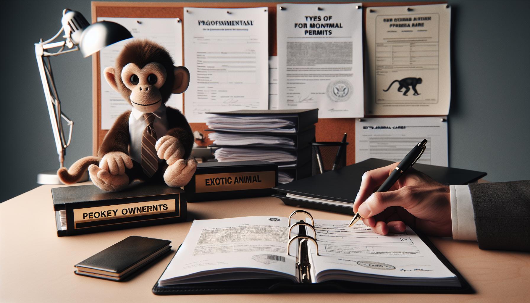 Types of Permits Required for Monkey Ownership