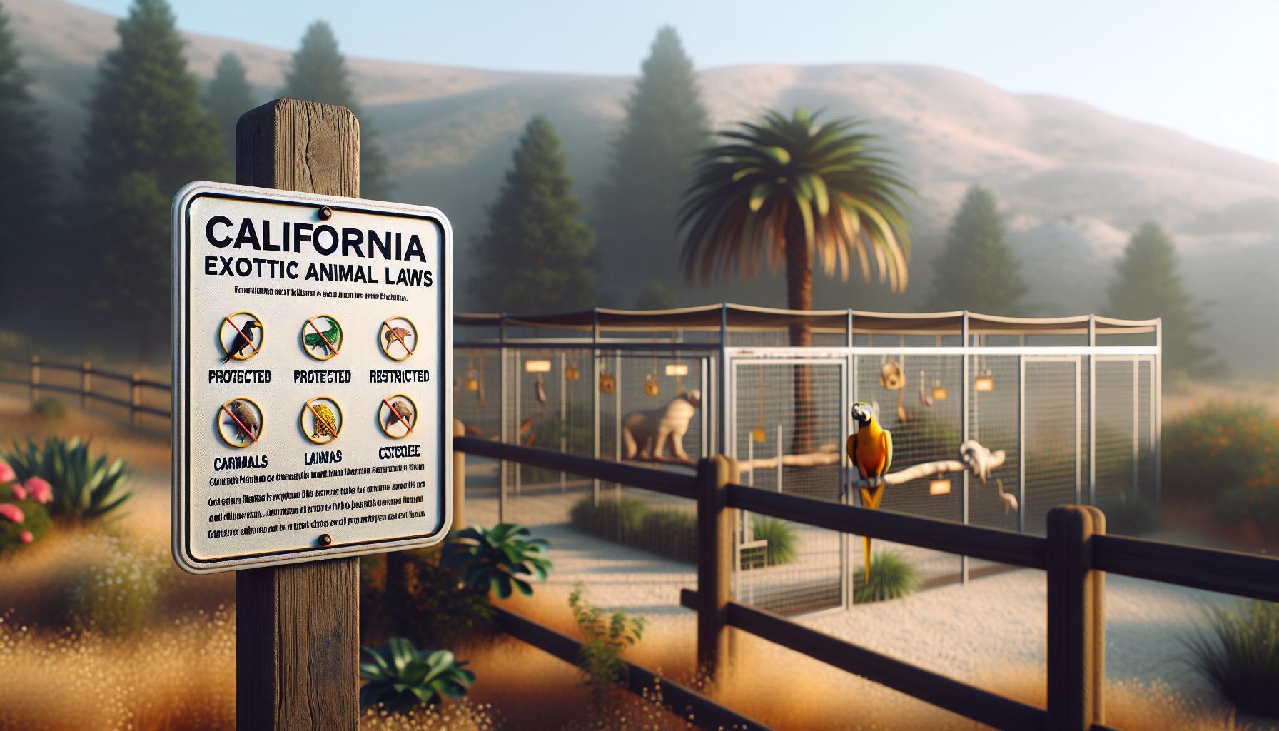 Understanding California's Exotic Animal Laws