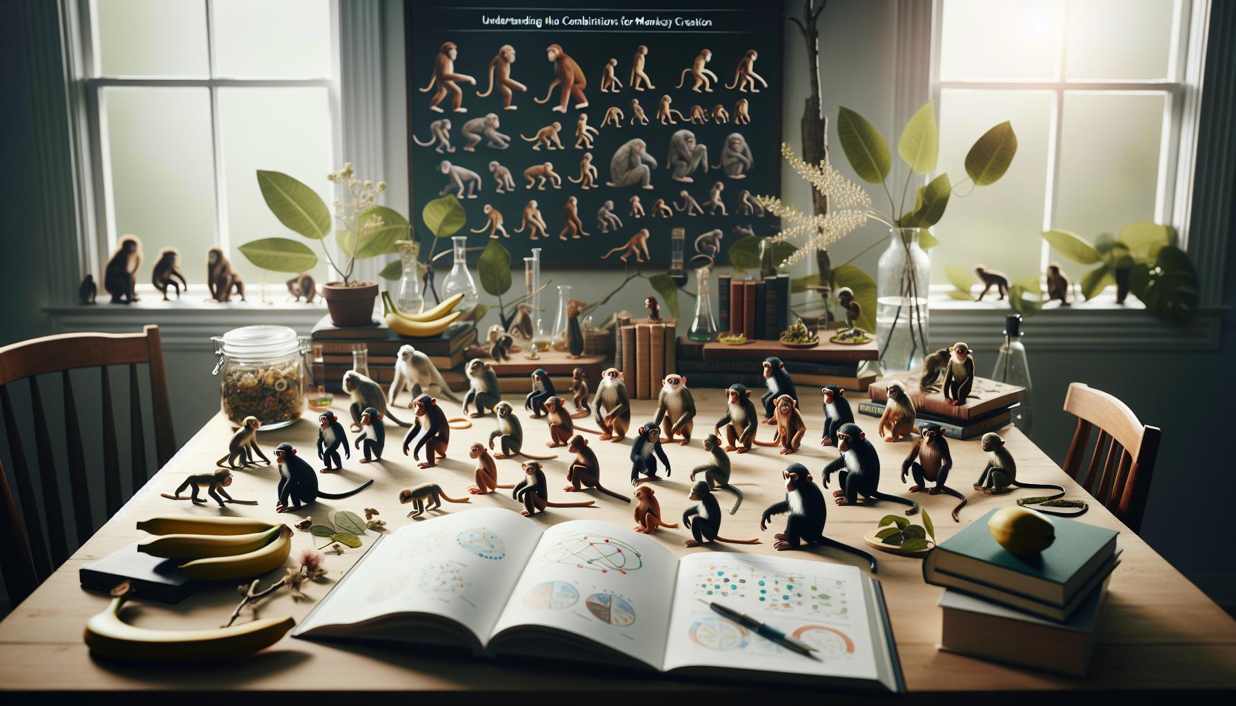 Understanding the Combinations for Monkey Creation