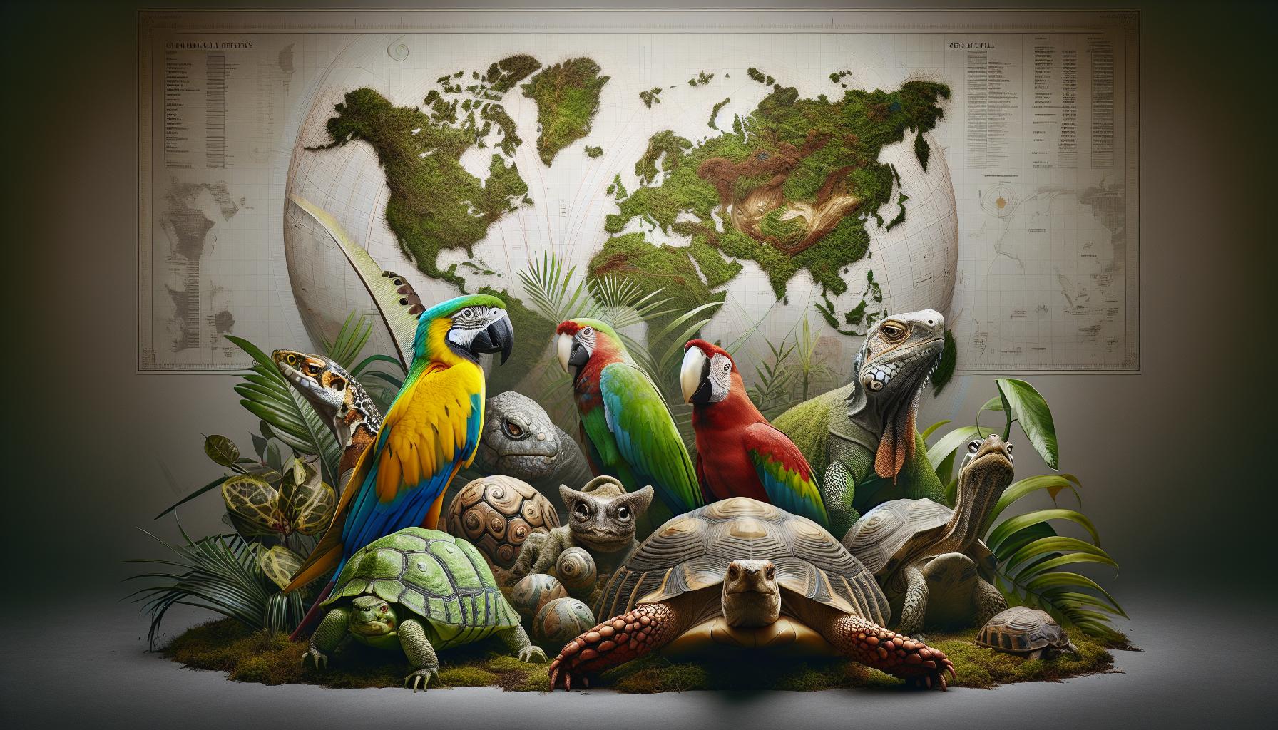 Understanding the Global Species Count of Exotic Animals