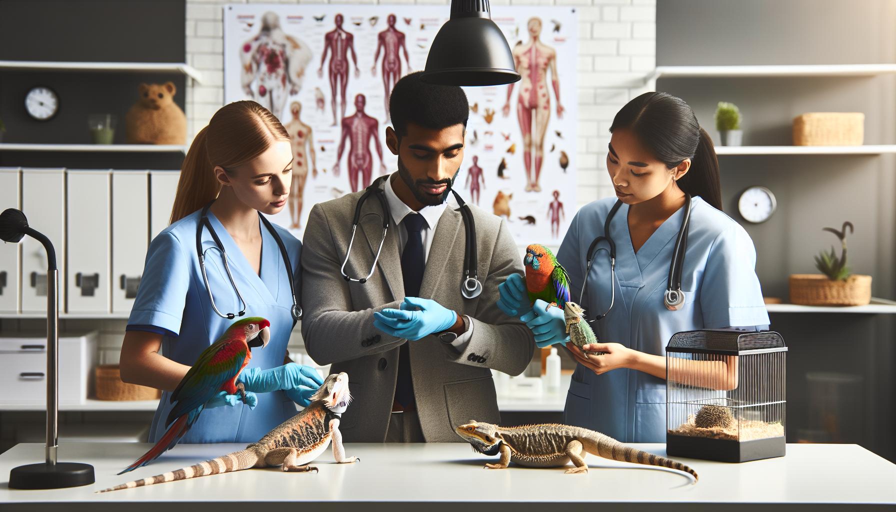 Understanding the Types of Exotic Animals in Veterinary Care