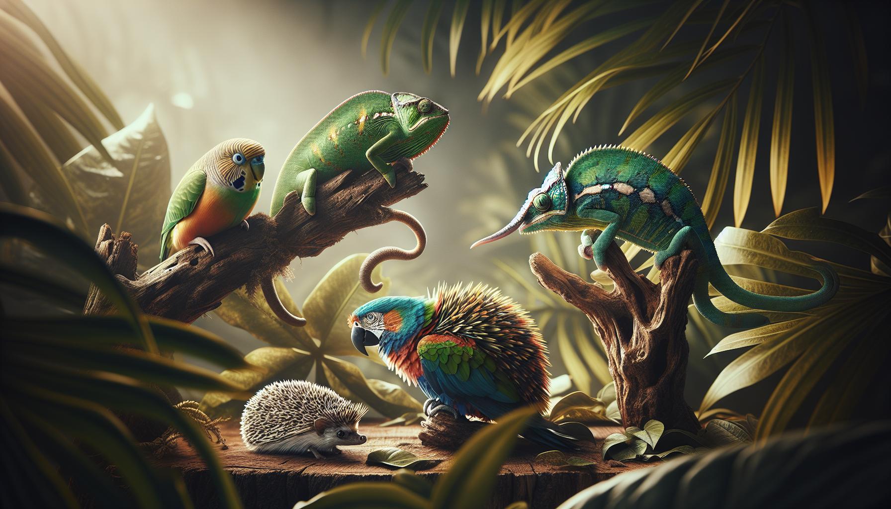 Unique Characteristics of Popular Exotic Pets