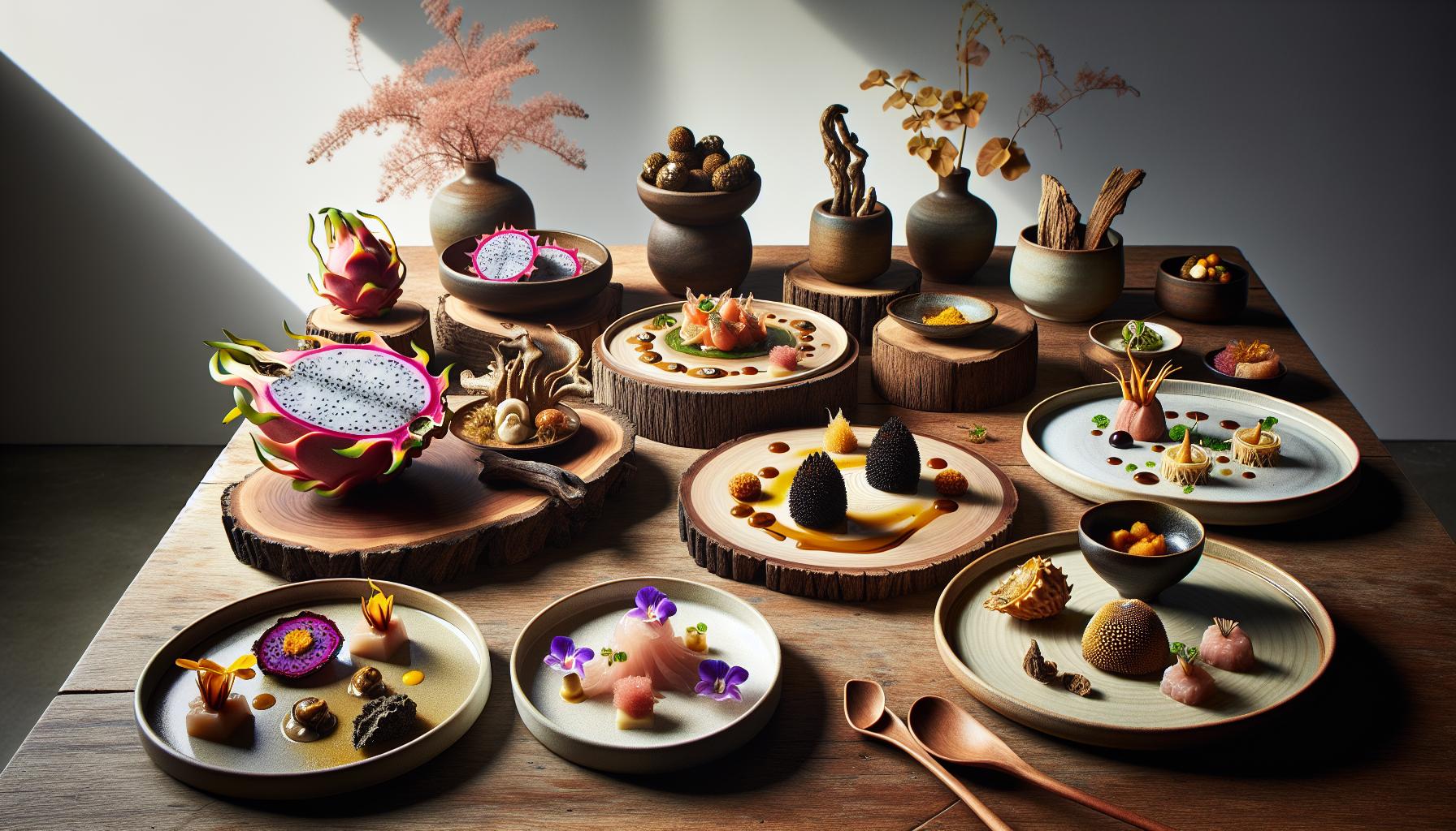 Unique Dishes Featuring Exotic Ingredients