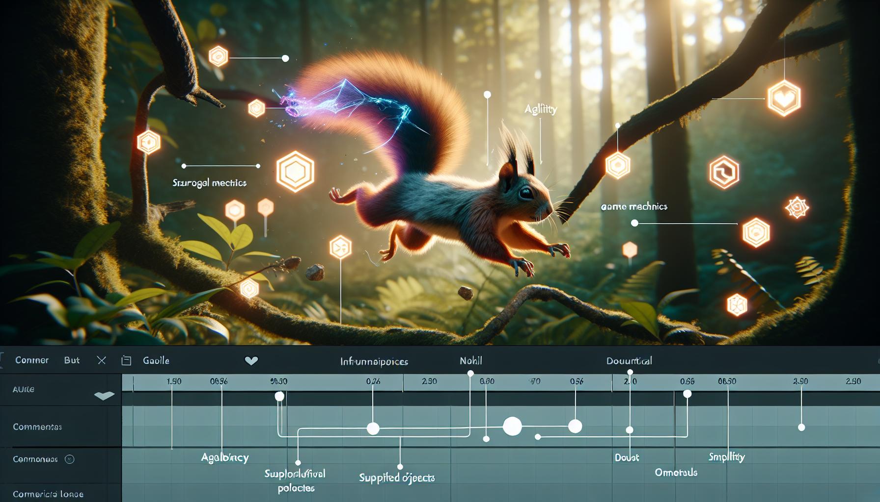 Unique Features of the Flying Squirrel in Game Mechanics
