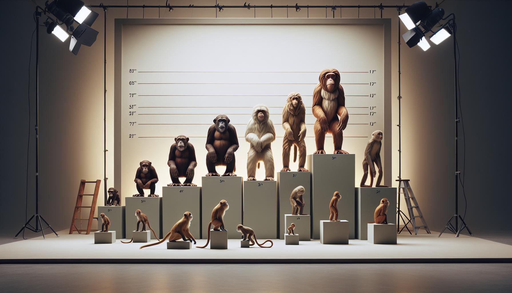 How Tall Is a Monkey? Height Ranges by Species 1 Unique Height Ranges of Famous Monkeys