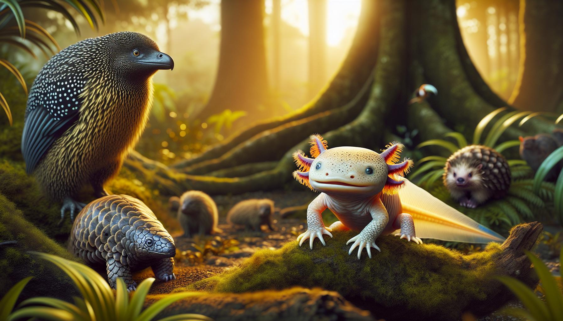Unusual Animals on Darwin's Menu