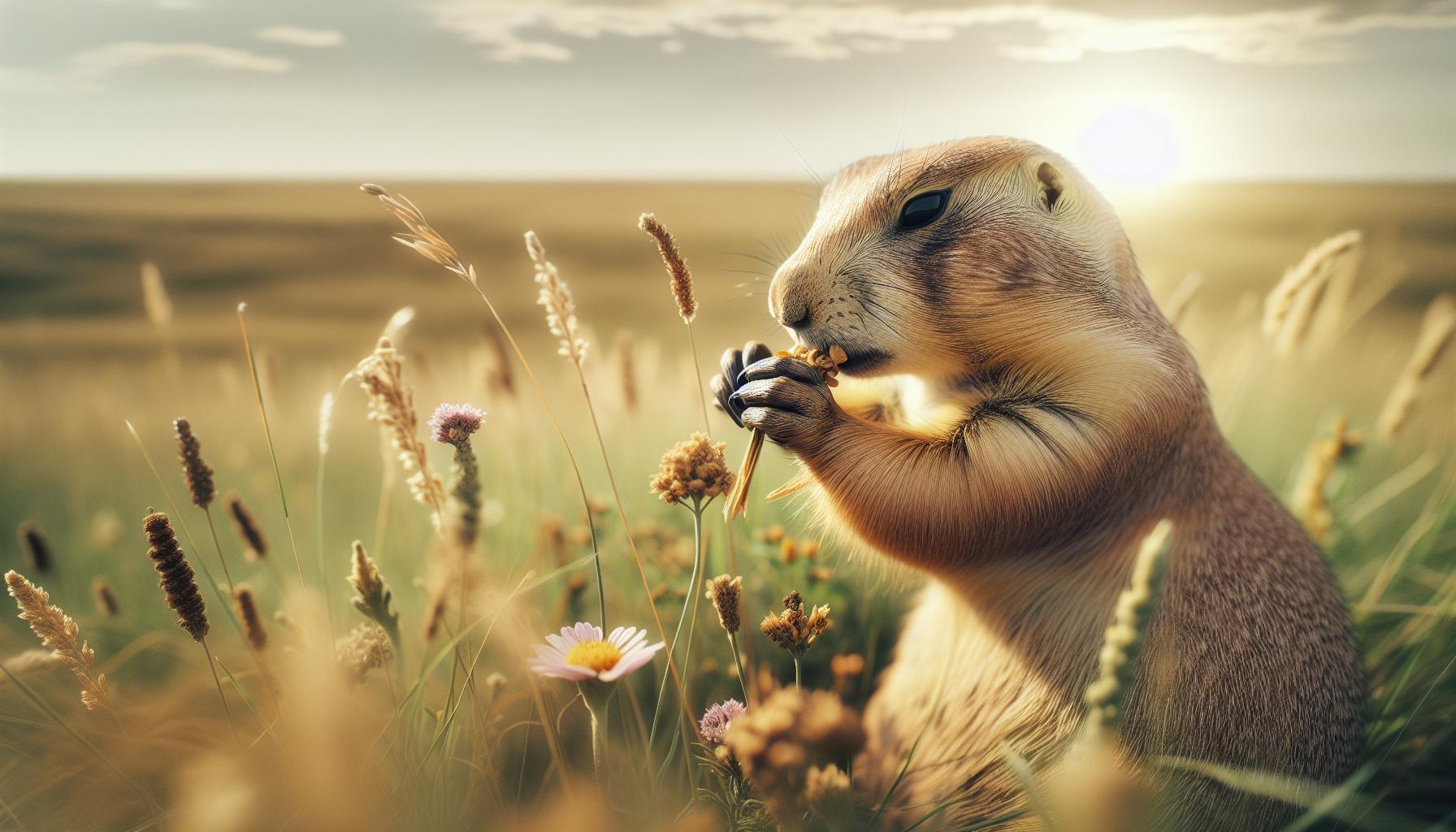 What Do Prairie Dogs Typically Eat?
