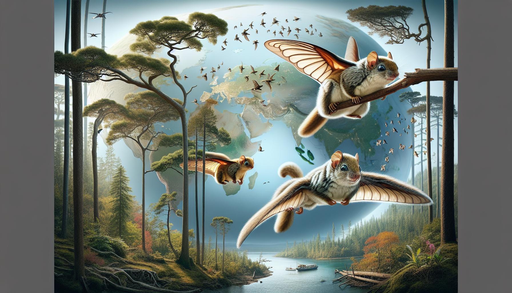 Flying Squirrel: Where Are They Found? Global Map 1 Where Do Flying Squirrels Live Globally?