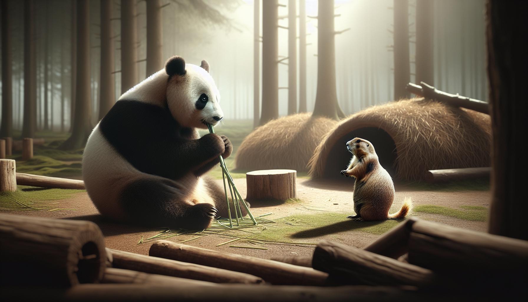 Who Would Win: Panda vs. Prairie Dog?
